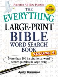 Produktbild: The Everything Large-Print Bible Word Search Book, Volume 4