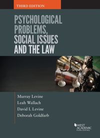 Produktbild: Psychological Problems, Social Issues and the Law