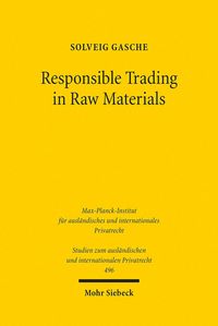 Produktbild: Responsible Trading in Raw Materials