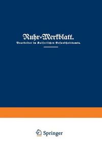 Produktbild: Ruhr-Merkblatt