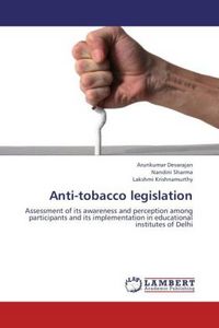 Produktbild: Devarajan, A: Anti-tobacco legislation