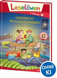 Produktbild: Lesel&ouml;wen 1. Klasse - Lesenacht im Klassenzimmer (Gro&szlig;buchstabenausgabe)