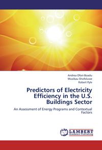 Produktbild: Predictors of Electricity Efficiency in the U.S. Buildings Sector
