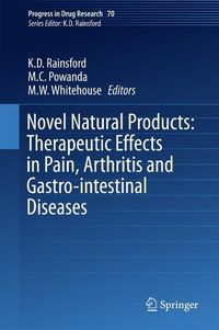 Produktbild: Novel Natural Products: Therapeutic Effects in Pain, Arthritis and Gastro-intestinal Diseases
