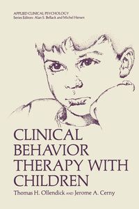 Produktbild: Clinical Behavior Therapy with Children