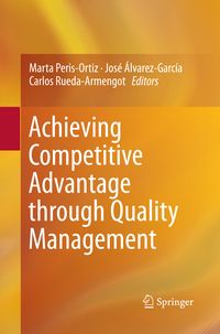 Produktbild: Achieving Competitive Advantage through Quality Management