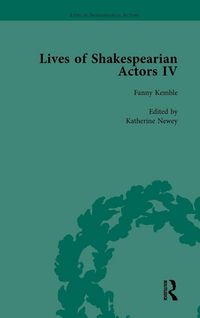 Produktbild: Lives of Shakespearian Actors, Part IV, Volume 3