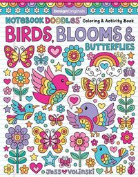 Produktbild: Notebook Doodles Birds, Blooms and Butterflies
