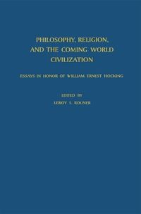 Produktbild: Philosophy, Religion, and the Coming World Civilization
