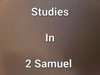 Produktbild: Stidies In 2 Samuel