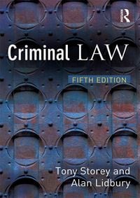 Produktbild: Criminal Law
