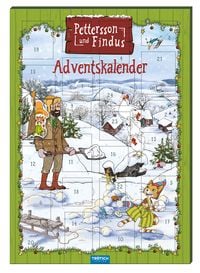 Produktbild: TR&Ouml;TSCH - Magnet-Adventskalender "Pettersson & Findus" | Weihnachtskalender mit 24 tollen Magneten