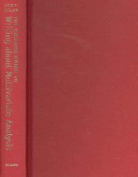 Produktbild: The Chicago Guide to Writing about Multivariate Analysis