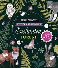 Produktbild: Brain Games - Sticker by Number: Enchanted Forest (24 Images to Sticker)