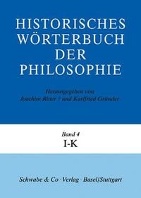 Produktbild: Historisches W&ouml;rterbuch der Philosophie (HWPH). Band 4, I-K