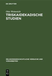 Produktbild: Triskaidekadische Studien