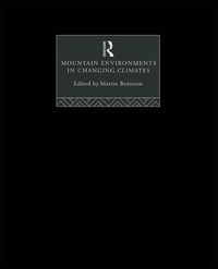 Produktbild: Mountain Environments in Changing Climates