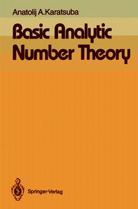 Produktbild: Basic Analytic Number Theory