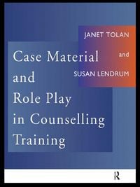 Produktbild: Case Material and Role Play in Counselling Training