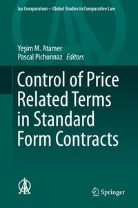 Produktbild: Control of Price Related Terms in Standard Form Contracts
