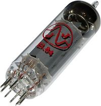Produktbild: BTB Vertrieb EL 84 = 6 BQ 5 Elektronenr&ouml;hre Endpentode 250 V 48 mA Polzahl: 9 Sockel: Noval Inhalt 1 St.