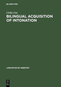 Produktbild: Bilingual Acquisition of Intonation