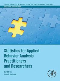 Produktbild: Statistics for Applied Behavior Analysis Practitioners and Researchers