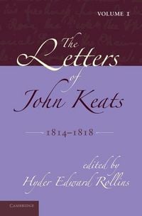 Produktbild: The Letters of John Keats
