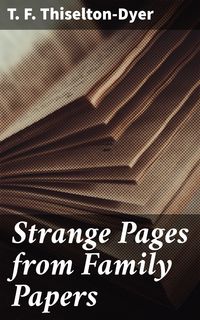 Produktbild: Strange Pages from Family Papers
