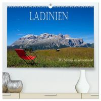 Produktbild: Ladinien - Wo S&uuml;dtirol am sch&ouml;nsten ist (hochwertiger Premium Wandkalender 2026 DIN A2 quer), Kunstdruck in Hochglanz