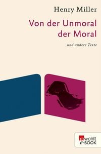 Produktbild: Von der Unmoral der Moral