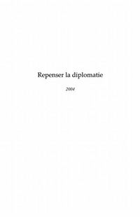 Produktbild: Repenser la diplomatie - 2004