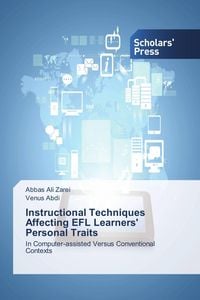 Produktbild: Instructional Techniques Affecting EFL Learners' Personal Traits