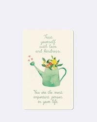 Produktbild: Lunacard Postkarte *Treat yourself with love and kindess