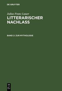 Produktbild: Zur Mythologie