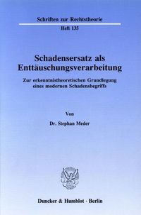 Produktbild: Schadensersatz als Entt&auml;uschungsverarbeitung.