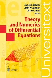 Produktbild: Theory and Numerics of Differential Equations