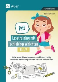 Produktbild: Pst! Lesetraining mit Schleichgeschichten, Kl. 1/2