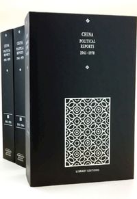 Produktbild: China Political Reports 1961-1970 3 Hardback Volume Set