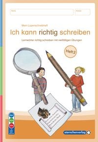 Produktbild: Mein Lupenschreibheft 2 - Ich kann richtig schreiben - Ausgabe mit Artikelkennzeichnung (DaZ)