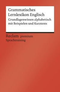 Produktbild: Grammatisches Lernlexikon Englisch