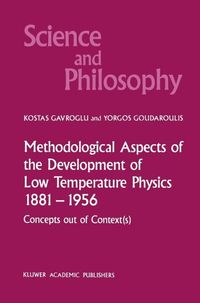Produktbild: Methodological Aspects of the Development of Low Temperature Physics 1881-1956