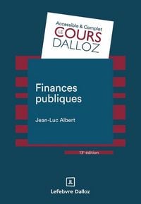 Produktbild: Finances Publiques (13e Edition)