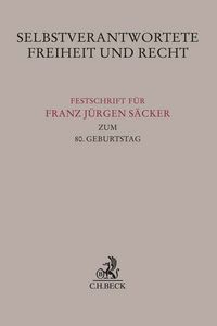 Produktbild: Selbstverantwortete Freiheit und Recht