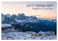 Produktbild: H&uuml;ttenzauber: Bergh&uuml;tten in den Alpen (Tischkalender 2026 DIN A5 quer), CALVENDO Monatskalender