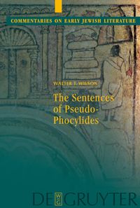 Produktbild: The Sentences of Pseudo-Phocylides