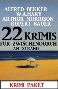 Produktbild: 22 Krimis f&uuml;r zwischendurch am Strand: Krimi Paket