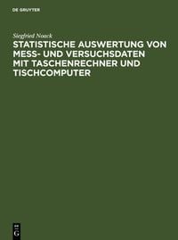 Produktbild: Statistische Auswertung von Mess- und Versuchsdaten mit Taschenrechner und Tischcomputer