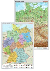 Bild vom Artikel Posterkarten Geographie Posterkartenset Deutschland vom Autor 