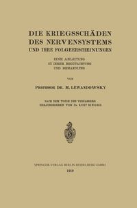 Produktbild: Die Kriegssch&auml;den des Nervensystems und ihre Folgeerscheinungen